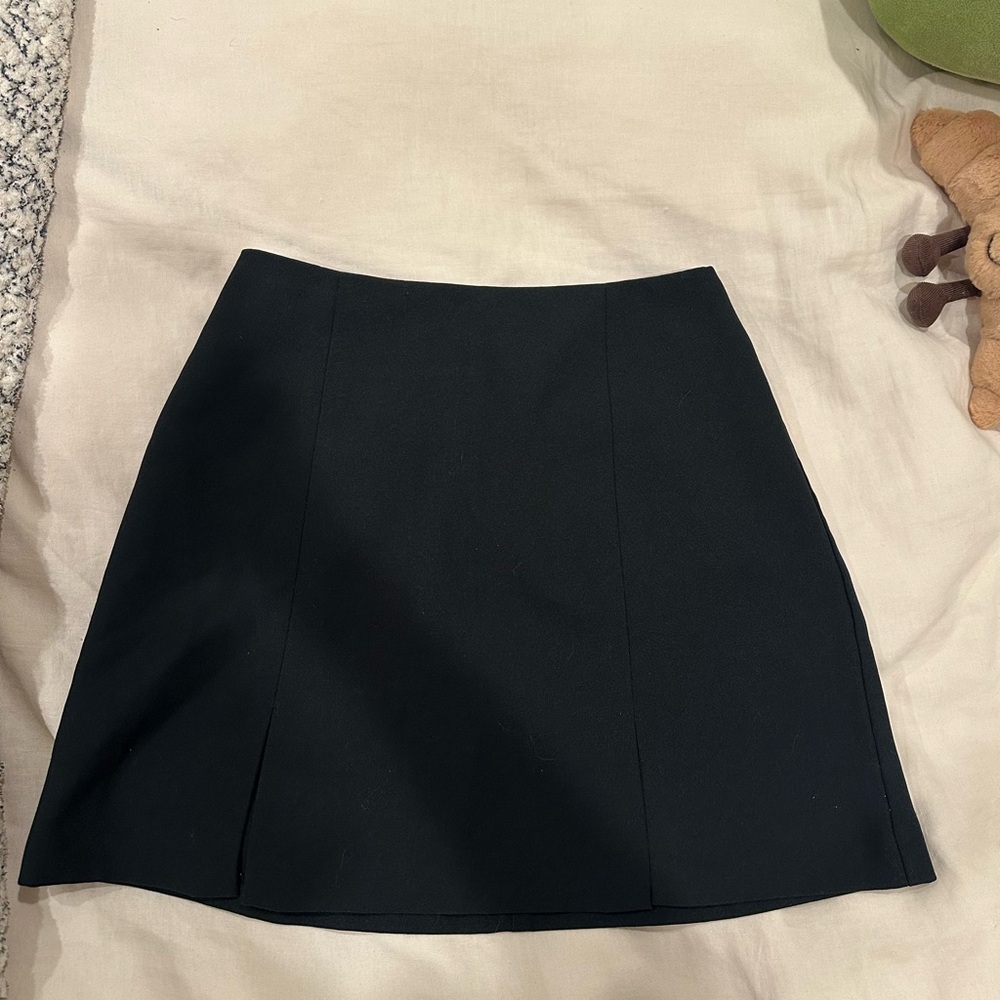 90s Black Mini Skirt